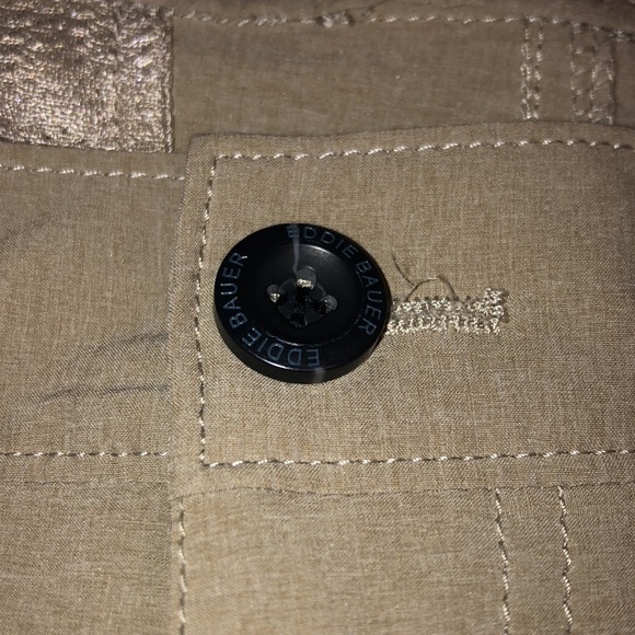 Mens 42 Eddie Bauer Travex khaki Flexion amphib shorts - Picture 10 of 10